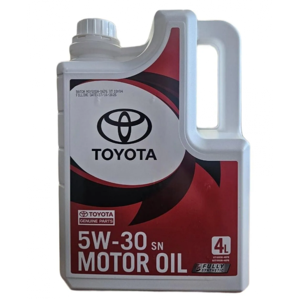 Моторное масло TOYOTA 5w-30 ОАЭ (4л)