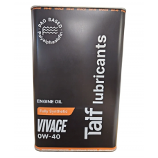 Моторное масло TAIF VIVACE 0W-40 (black) 4л