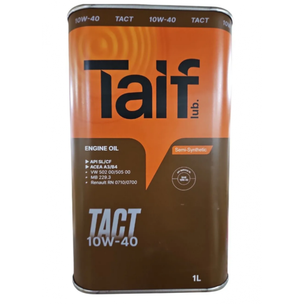 Моторное масло TAIF TACT 10W-40 1л