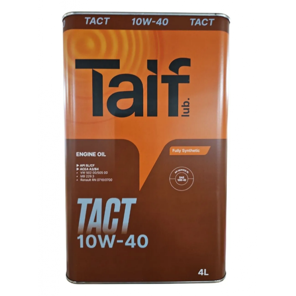 Моторное масло TAIF TACT 10W-40 4л