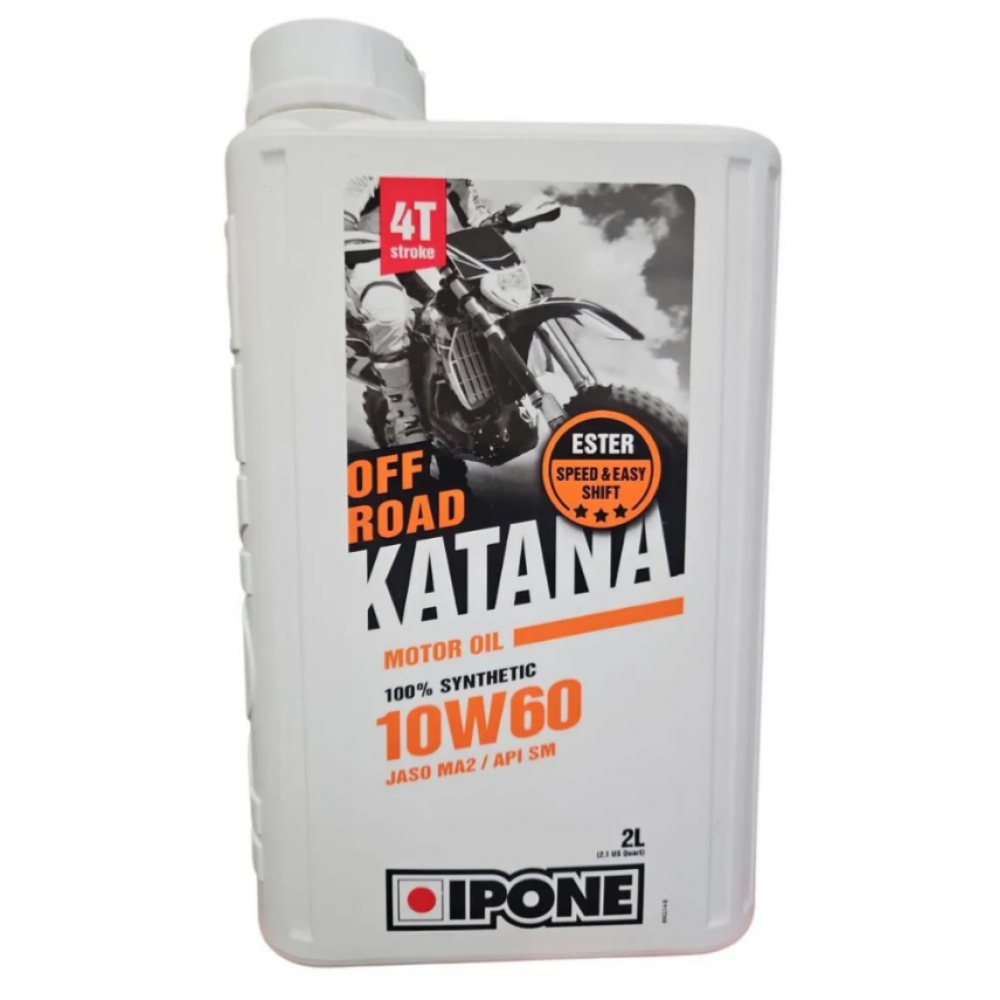 Масло моторное IPONE 4T OFF ROAD KATANA 10W60, 2л