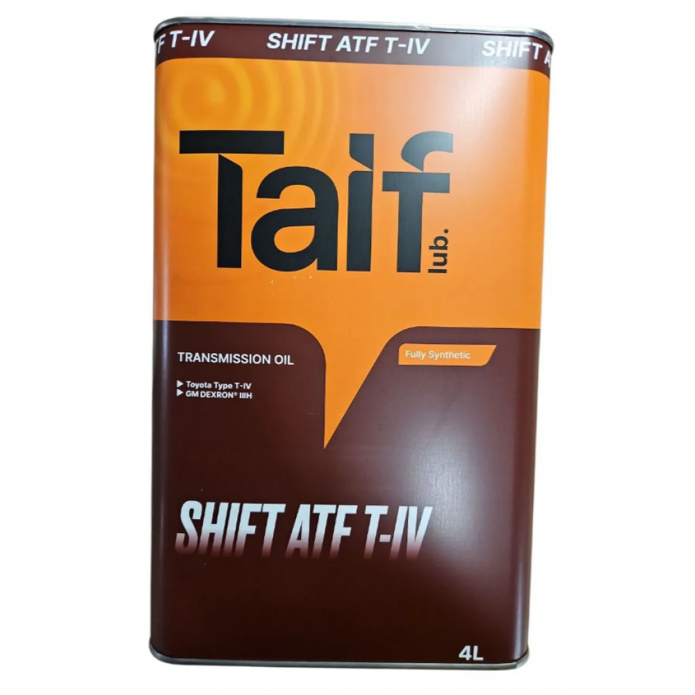 Трансмиссионное масло TAIF SHIFT ATF T-IV 4л