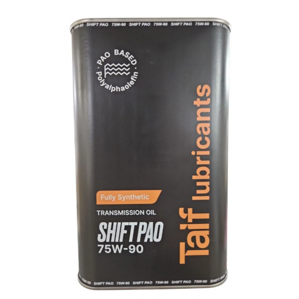 Трансмиссионное масло TAIF SHIFT GL-4/ GL-5 PAO 75W-90 (black) 1л