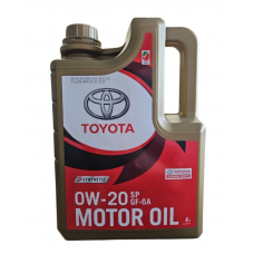 Моторное масло TOYOTA 0w-20 ОАЭ (4л)