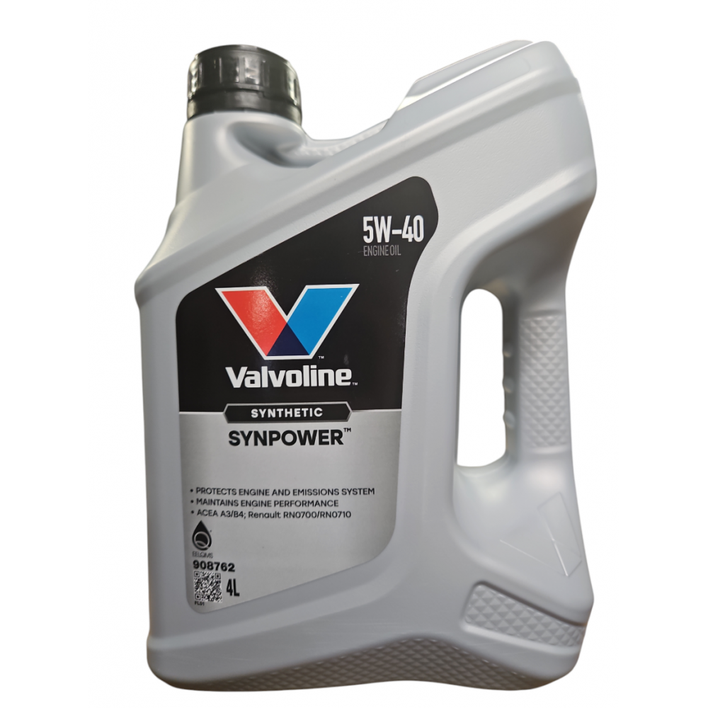 Моторное масло Valvoline SynPower 5W-40, 4л