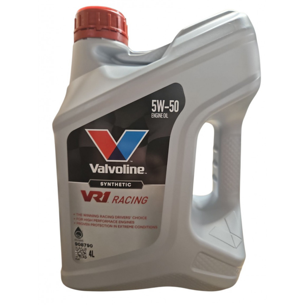 Моторное масло Valvoline VR1 Racing 5W-50, 4л