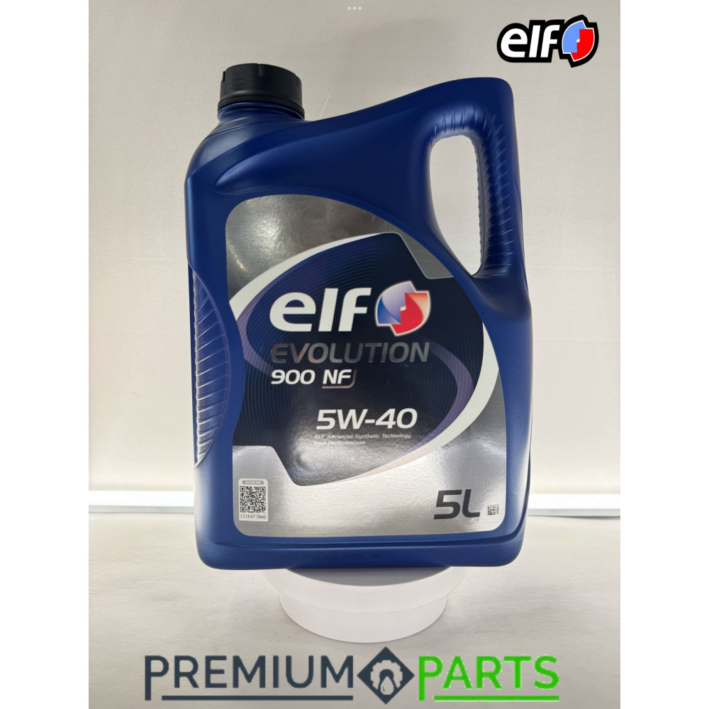 Моторное масло ELF EVOLUTION 900 NF 5W-40 5л