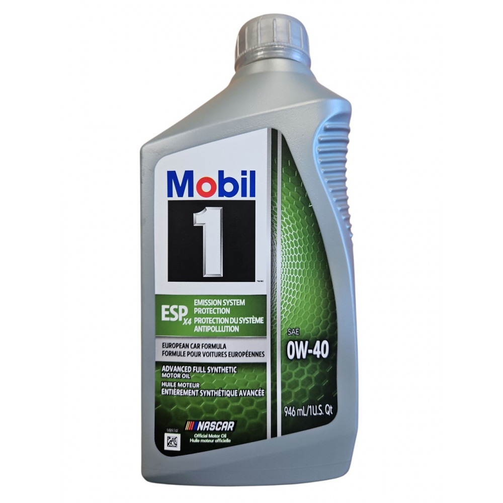 Моторное масло Mobil 1 ESP X4 0w-40 (946 мл)