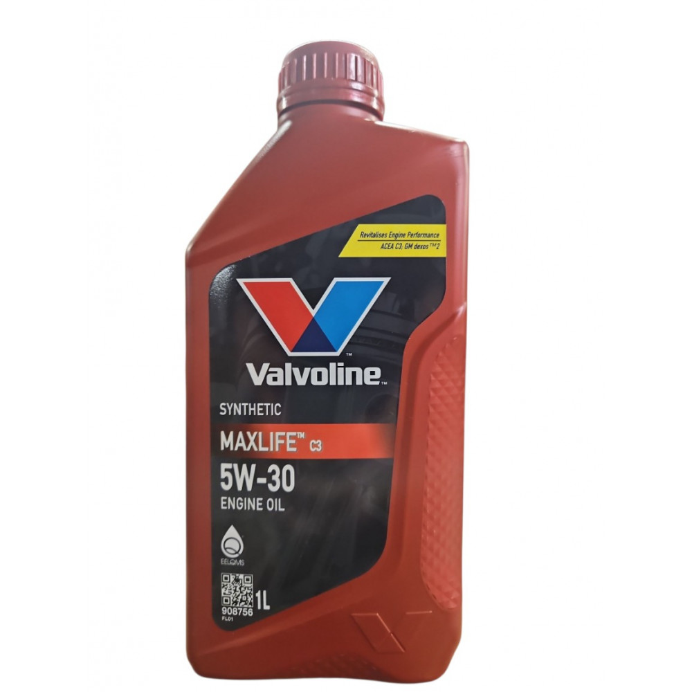 Масло моторное VALVOLINE MAXLIFE C3 5W-30, 1л